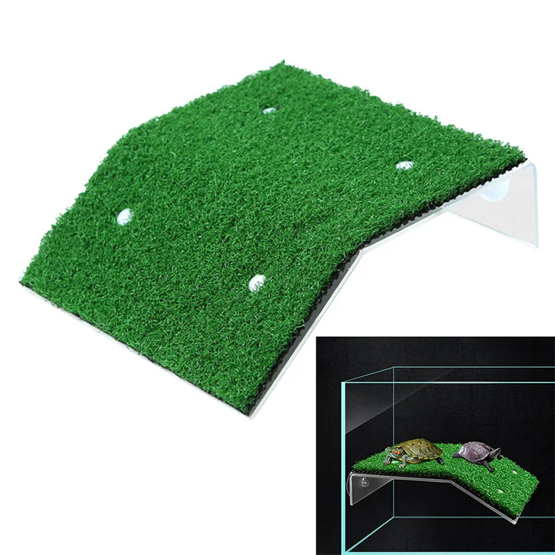 Reptile Lawn Slope Turtle Basking Platform Turtle Resting Basking Platform Simulation Grass Turtle Ramp for Turtle Tank Reptile
Reptile Lawn Slope Turtle Basking Platform Turtle Resting Basking Platform Simulation Grass Turtle Ramp for Turtle Tank Reptile