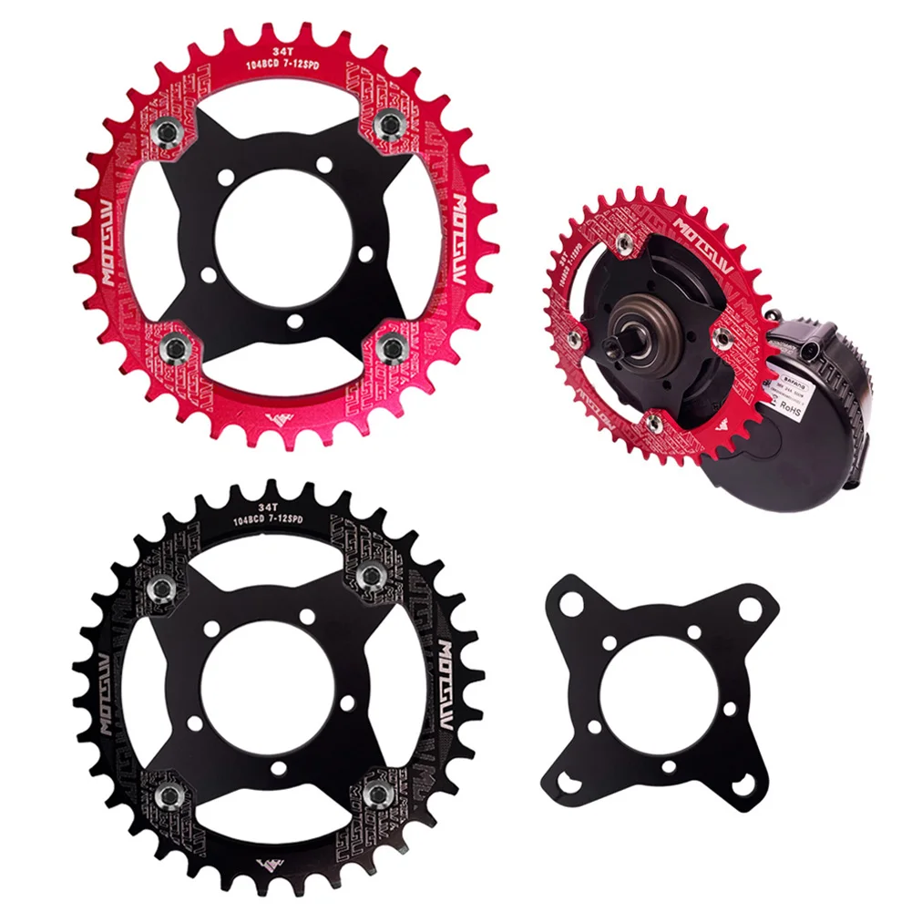 Chainring Kit For Bafang Mid Drive Motor 104BCD Disc Holder Stand Spider Adapter Bafang Spider Adapter Scooter Bike accessories
Chainring Kit For Bafang Mid Drive Motor 104BCD Disc Holder Stand Spider Adapter Bafang Spider Adapter Scooter Bike accessories