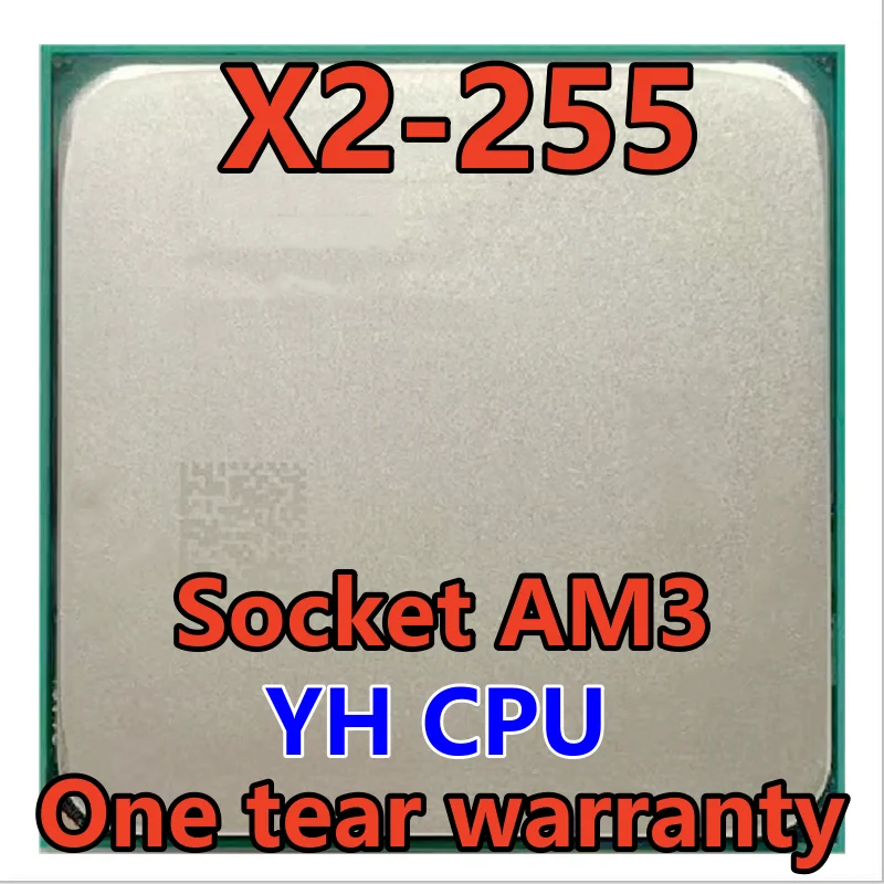 X2 255 X2-255 3.1 GHz Used Dual-Core CPU Processor ADX255OCK23GQ/ADX255OCK23GM Socket AM3
X2 255 X2-255 3.1 GHz Used Dual-Core CPU Processor ADX255OCK23GQ/ADX255OCK23GM Socket AM3