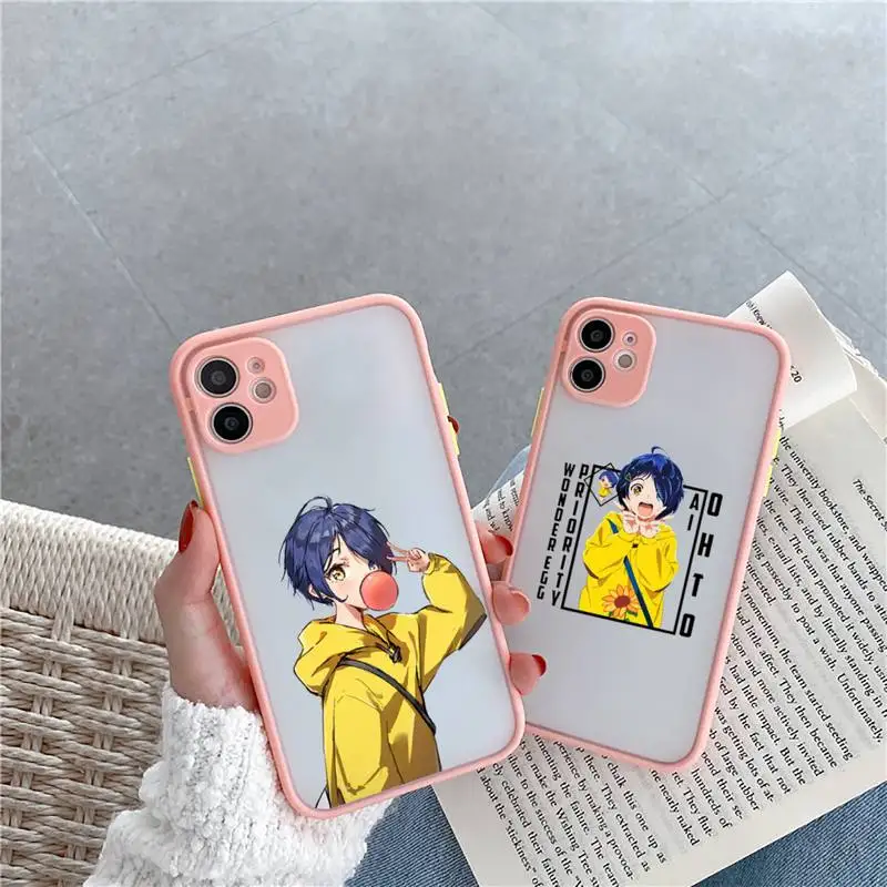 Anime WONDER EGG PRIORITY Phone Case For iPhone 12 11 Mini Pro XR XS Max 7 8 Plus X Matte transparent Pink Cover 
Anime WONDER EGG PRIORITY Phone Case For iPhone 12 11 Mini Pro XR XS Max 7 8 Plus X Matte transparent Pink Cover