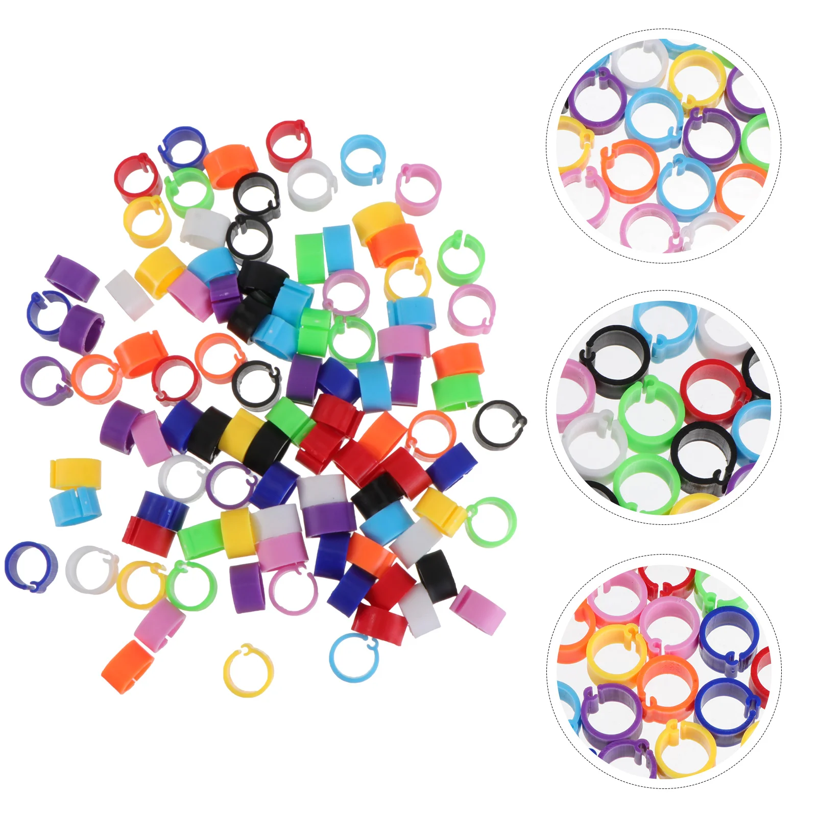100 Pcs Bird Foot Rings Skateboard Toys Parrot Number Tags Pigeons Leg Bands Identification Clip Identify
100 Pcs Bird Foot Rings Skateboard Toys Parrot Number Tags Pigeons Leg Bands Identification Clip Identify
