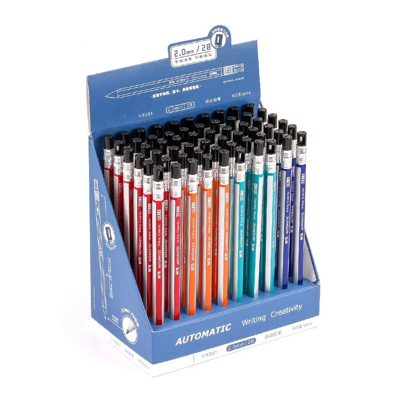 Механические карандаши пластиковые 2.0 мм 2 штуки
Механические карандаши пластиковые 2.0 мм 2 штуки