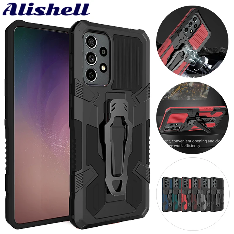 Shockproof Phone Case For Samsung Galaxy A23 A30 A32 A42 A50 A51 A52 Back Clip Stand Protective Cover For Galaxy A70 A71 A72 A73
Shockproof Phone Case For Samsung Galaxy A23 A30 A32 A42 A50 A51 A52 Back Clip Stand Protective Cover For Galaxy A70 A71 A72 A73