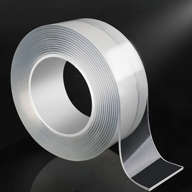 Cleanable Double Nano Adhesive Notrace Waterproof Home Gekkotape Tape Tape Transparent Tape Reusable Sided
Cleanable Double Nano Adhesive Notrace Waterproof Home Gekkotape Tape Tape Transparent Tape Reusable Sided