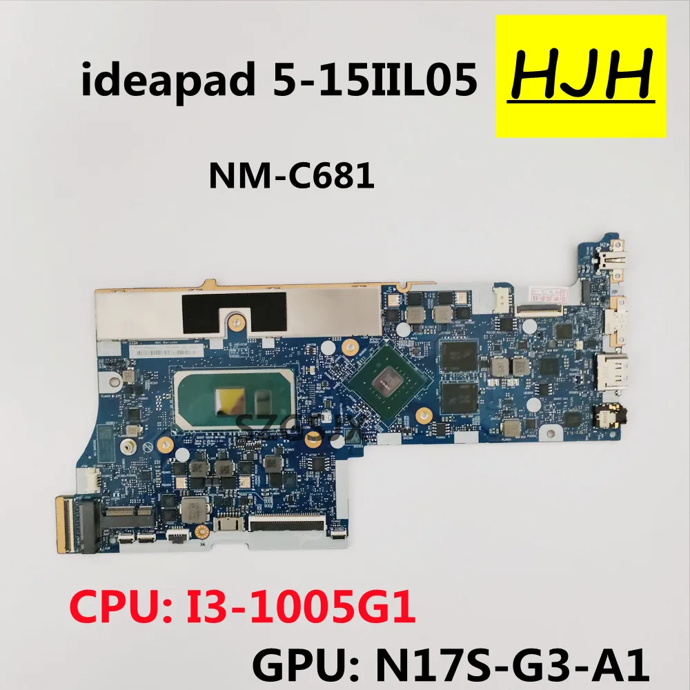 FOR Lenovo Ideapad 5-15IIL05 Notebook Motherboard NM-C681 CPU I3 I5 I7-10 generations ,RAM 4G/8G/16G GPU:N17S-G3-A1
FOR Lenovo Ideapad 5-15IIL05 Notebook Motherboard NM-C681 CPU I3 I5 I7-10 generations ,RAM 4G/8G/16G GPU:N17S-G3-A1