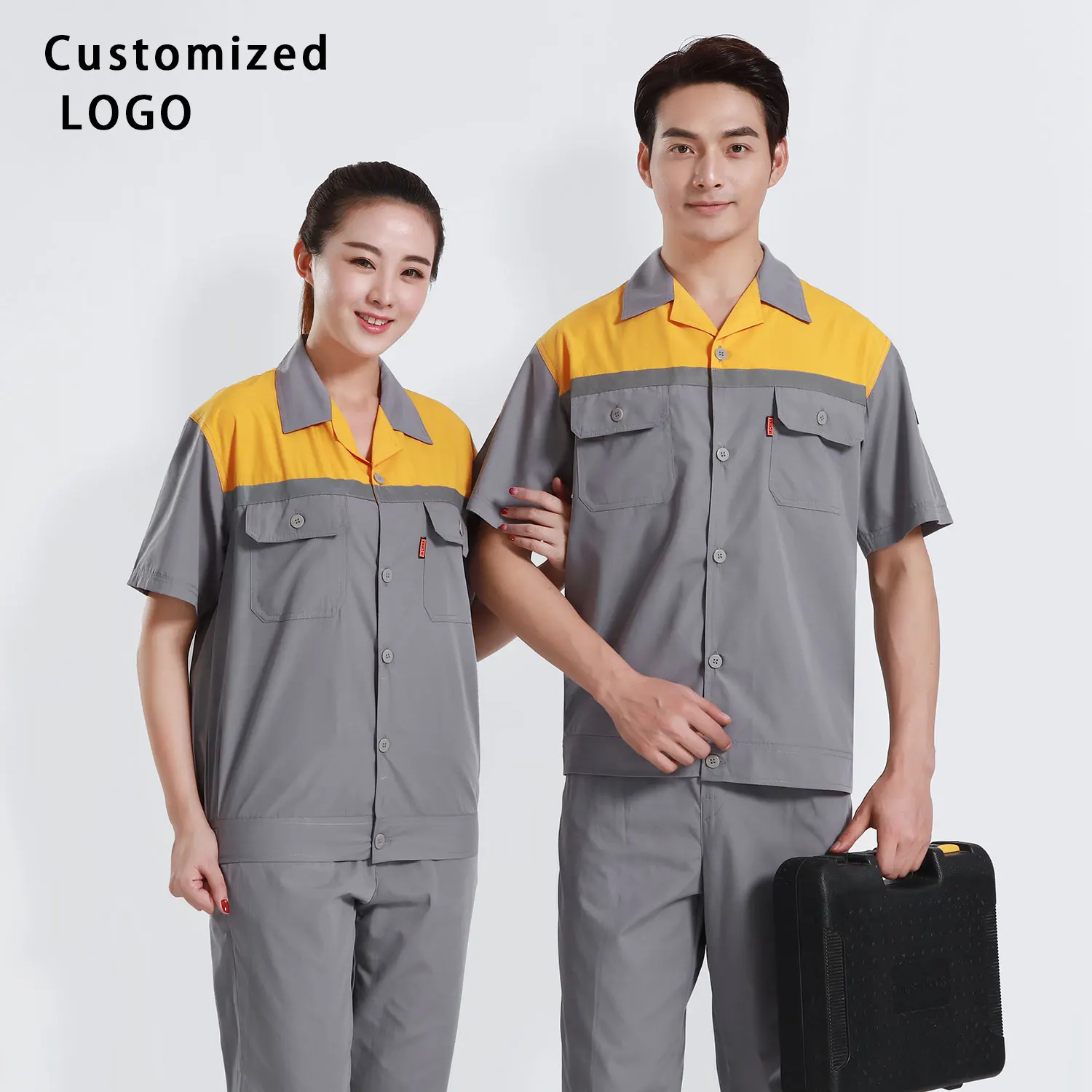 Spring And Autumn Labor Protection Work Clothes Set Men's And Women's Auto Repair Clothing Workshop Factory Site Maintenance
Spring And Autumn Labor Protection Work Clothes Set Men's And Women's Auto Repair Clothing Workshop Factory Site Maintenance
