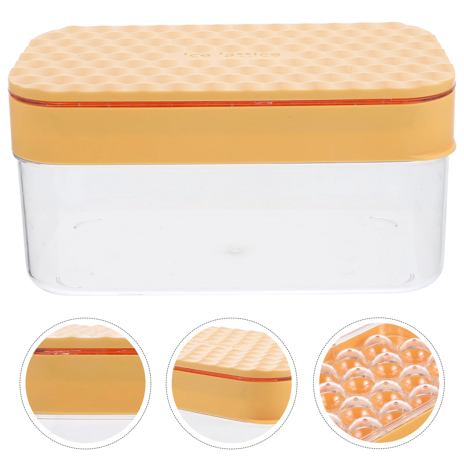 Ball Wear-resistant Ice Tray Mold Holder Large Capacity Replaceable Cube Maker Professional Home Accessories Portable
Ball Wear-resistant Ice Tray Mold Holder Large Capacity Replaceable Cube Maker Professional Home Accessories Portable