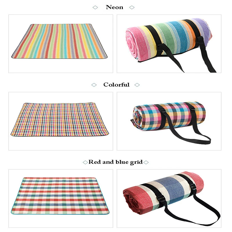 Plaid Picnic Mat 2M*3M Foldable Thick Camping Mat Tent Ground Mat Outdoor Large Portable Beach Mat Waterproof Moisture-Proof
Plaid Picnic Mat 2M*3M Foldable Thick Camping Mat Tent Ground Mat Outdoor Large Portable Beach Mat Waterproof Moisture-Proof