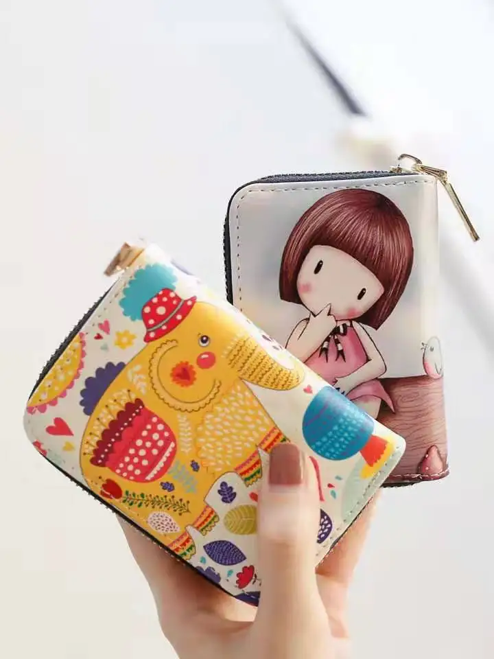 Fashion Women's Cute Compact Large Capacity Document Anti-degaussing Card Bag Purse
Fashion Women's Cute Compact Large Capacity Document Anti-degaussing Card Bag Purse