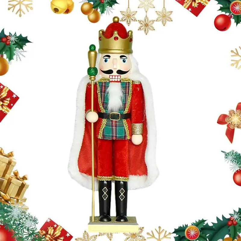 Nutcracker Figures Red Cape Traditional Wooden Nutcracker Decorations German Christmas Festive Collectible Figures For Indoor
Nutcracker Figures Red Cape Traditional Wooden Nutcracker Decorations German Christmas Festive Collectible Figures For Indoor