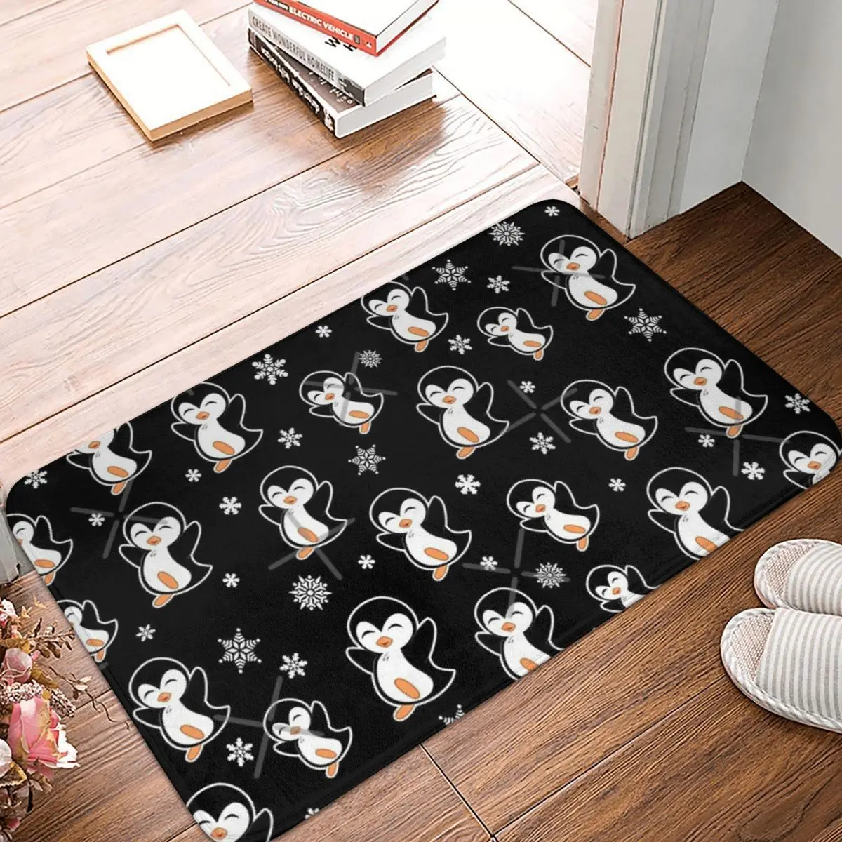 Cute Penguins And Snowflakes 60x40cm Carpet Polyester Floor Mats Mats Customizable Practical Outdoor
Cute Penguins And Snowflakes 60x40cm Carpet Polyester Floor Mats Mats Customizable Practical Outdoor