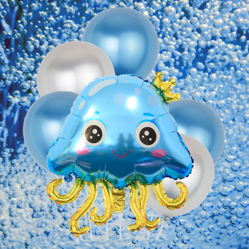 6pcs Cartoon Dolphin Sea Animal 32Inch Number Foil Balloon for 0-9 Birthday Party Gender Revealed Decor Kids Gift Baby Shower
6pcs Cartoon Dolphin Sea Animal 32Inch Number Foil Balloon for 0-9 Birthday Party Gender Revealed Decor Kids Gift Baby Shower