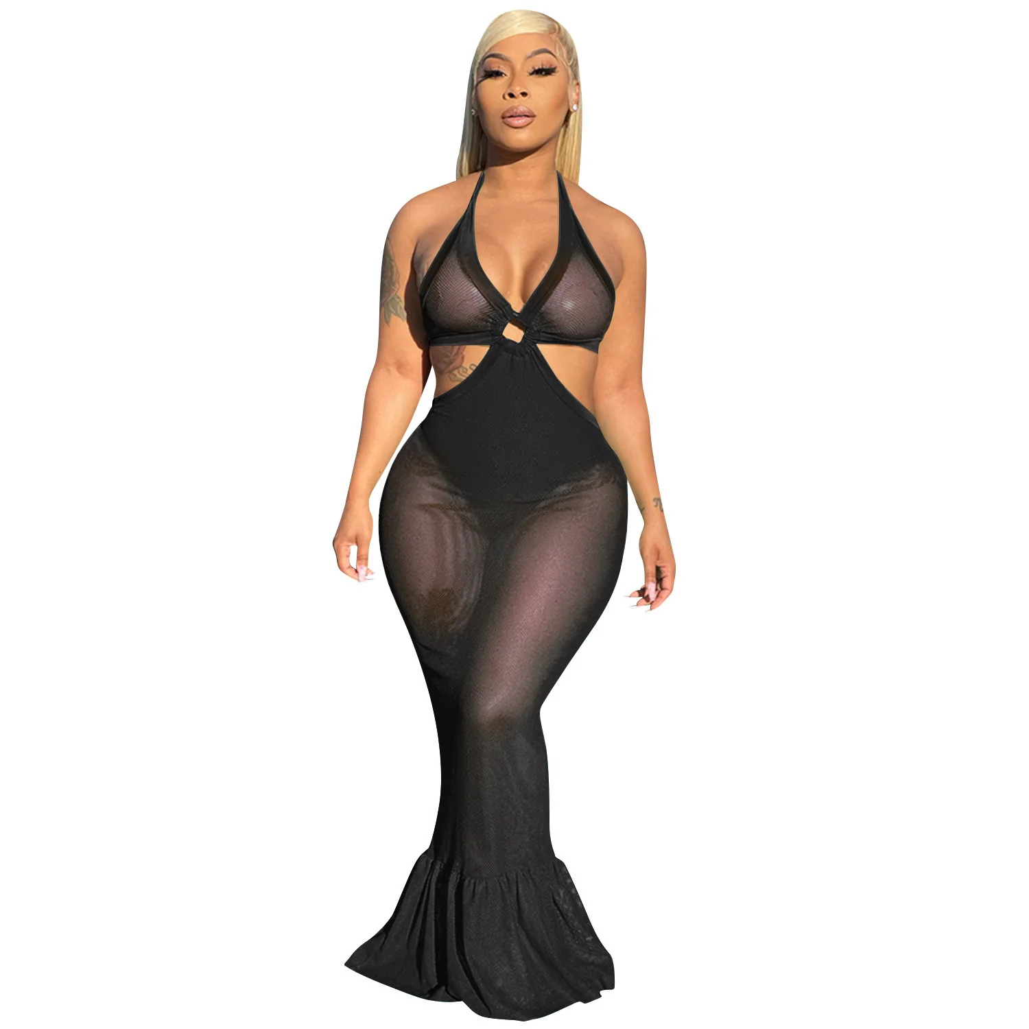 Sylph Elegant Bodycon Dresses Women Sexy Solid Color Sleeveless Wrap Chest Wrinkle Fashion Maxi Dress 2022 Summer Outfits
Sylph Elegant Bodycon Dresses Women Sexy Solid Color Sleeveless Wrap Chest Wrinkle Fashion Maxi Dress 2022 Summer Outfits