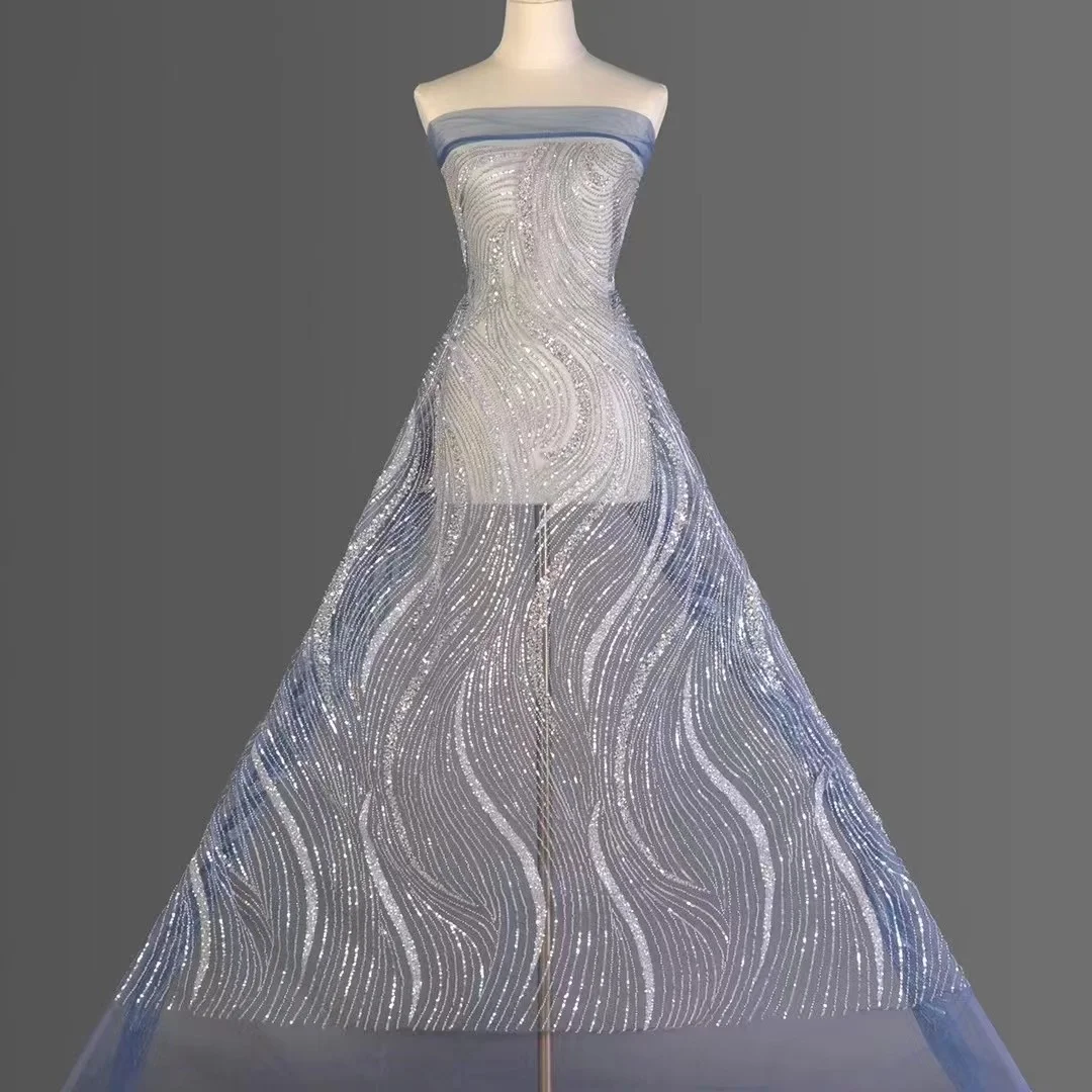 latest lace fabric high quality 2023 nigerian embroidered tulle on mesh 5yard Sky blue Black Nickel low price clothes tissues
latest lace fabric high quality 2023 nigerian embroidered tulle on mesh 5yard Sky blue Black Nickel low price clothes tissues