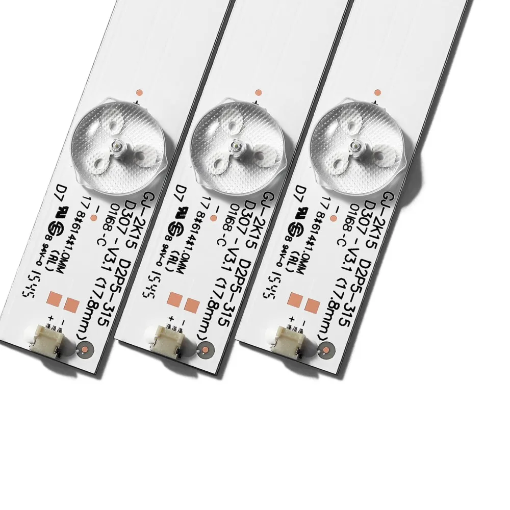 1set=3pcs LBM320P0701-FC-2 LED Backlight Strips 32PFK4309-TPV-TPT315B5 32PFK4309 32PHS5301 TPT315B5 LB-F3528-GJX320307-H 32E200E
1set=3pcs LBM320P0701-FC-2 LED Backlight Strips 32PFK4309-TPV-TPT315B5 32PFK4309 32PHS5301 TPT315B5 LB-F3528-GJX320307-H 32E200E