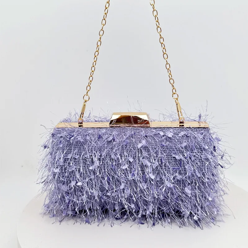 Korean Dinner Version Fashion Nice Fairy Angel Shiny Tassel Women's New Versatile Crossbody Shoulder Wedding Bag, Handbag
Korean Dinner Version Fashion Nice Fairy Angel Shiny Tassel Women's New Versatile Crossbody Shoulder Wedding Bag, Handbag