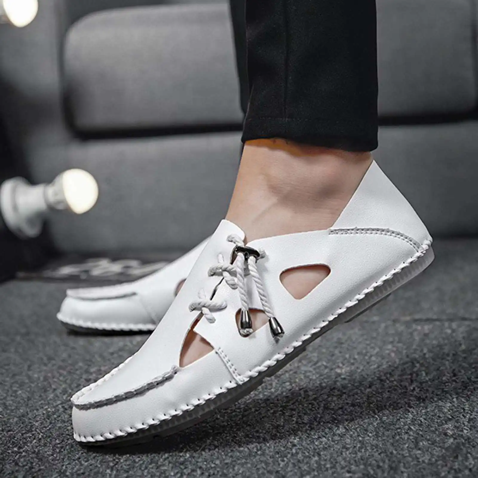 2022 New Summer Closed Toe Sandals Men's Shoes Men's Breathable Casual Hollow Sandals Breathable Comfortable Beach Shoes Outdoor
2022 New Summer Closed Toe Sandals Men's Shoes Men's Breathable Casual Hollow Sandals Breathable Comfortable Beach Shoes Outdoor