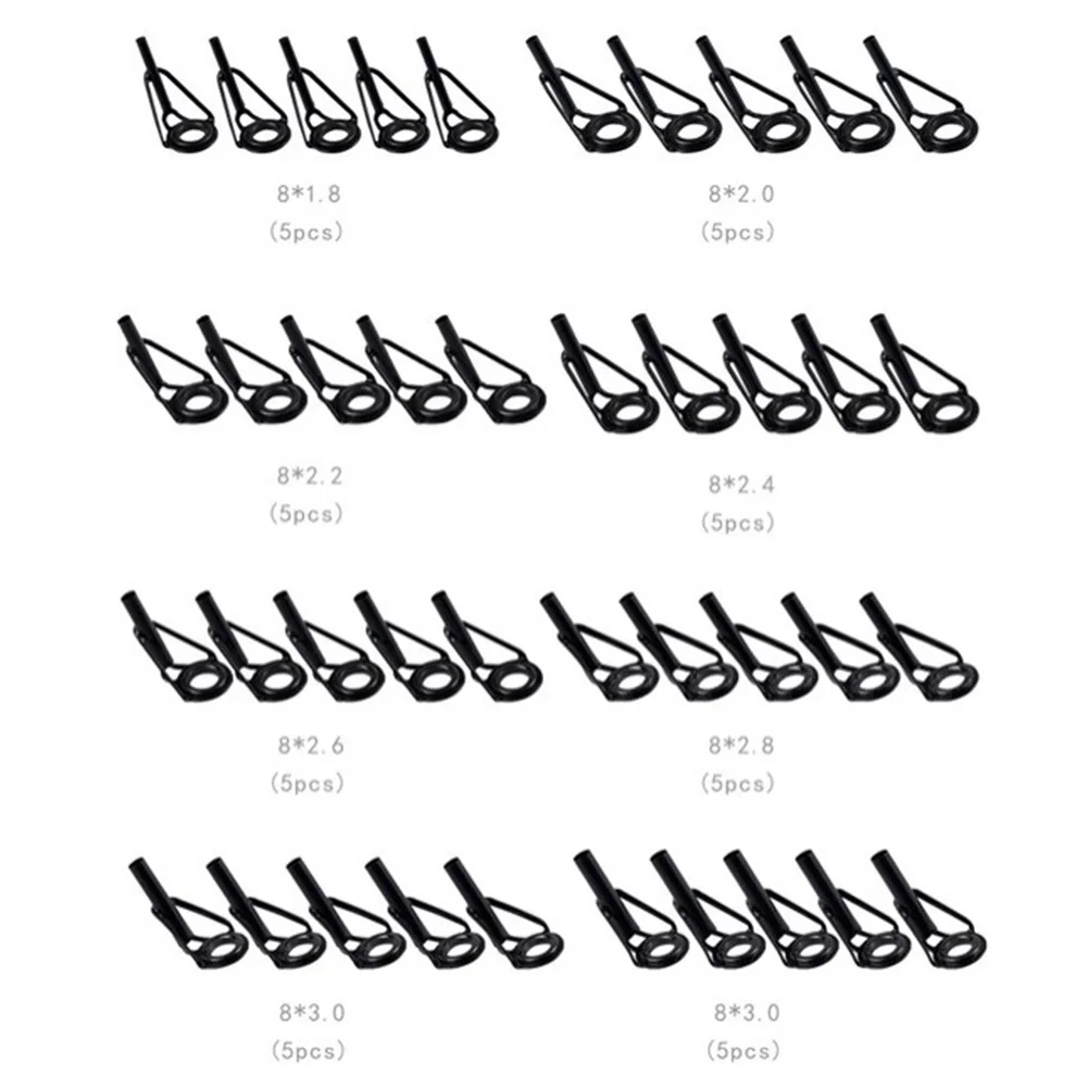 Top Ring Fishing Rod Guide Ceramic Guide Line Ring Fishing Tackle Repair Kit Tools 40pcs For Homemade Raft Rods
Top Ring Fishing Rod Guide Ceramic Guide Line Ring Fishing Tackle Repair Kit Tools 40pcs For Homemade Raft Rods