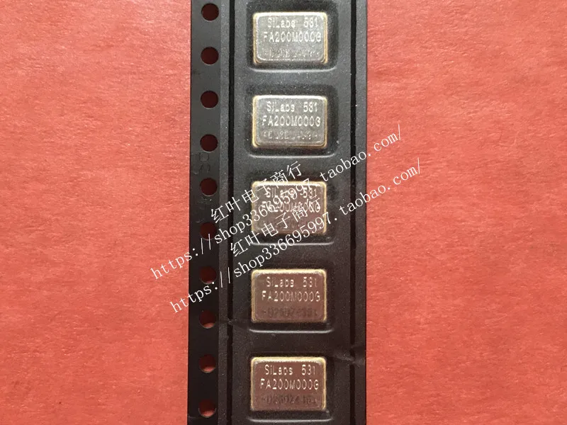 2PCS/ 531FA200M000DGR 2.5V LVDS 200MHz 50ppm 7050 SILICON differential crystal oscillator
2PCS/ 531FA200M000DGR 2.5V LVDS 200MHz 50ppm 7050 SILICON differential crystal oscillator