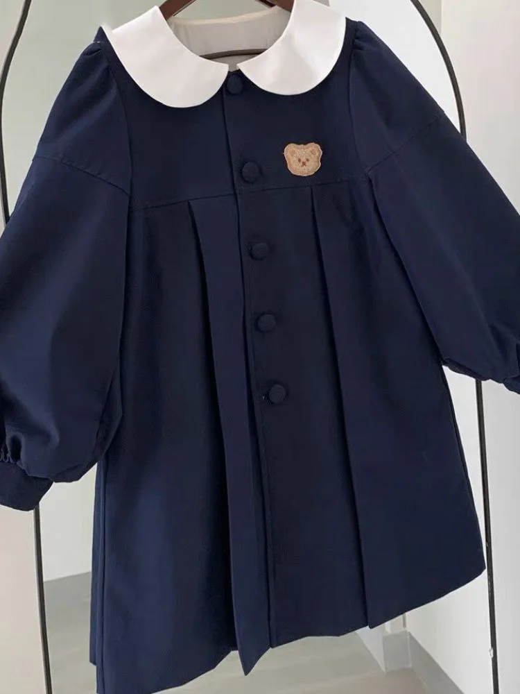 2023 Japanese Fashion Women Jacket Loose Kawaii Embroidery Bear Casual Tops Harajuku Patchwork Long Sleeve Harajuku Button Coat
2023 Japanese Fashion Women Jacket Loose Kawaii Embroidery Bear Casual Tops Harajuku Patchwork Long Sleeve Harajuku Button Coat