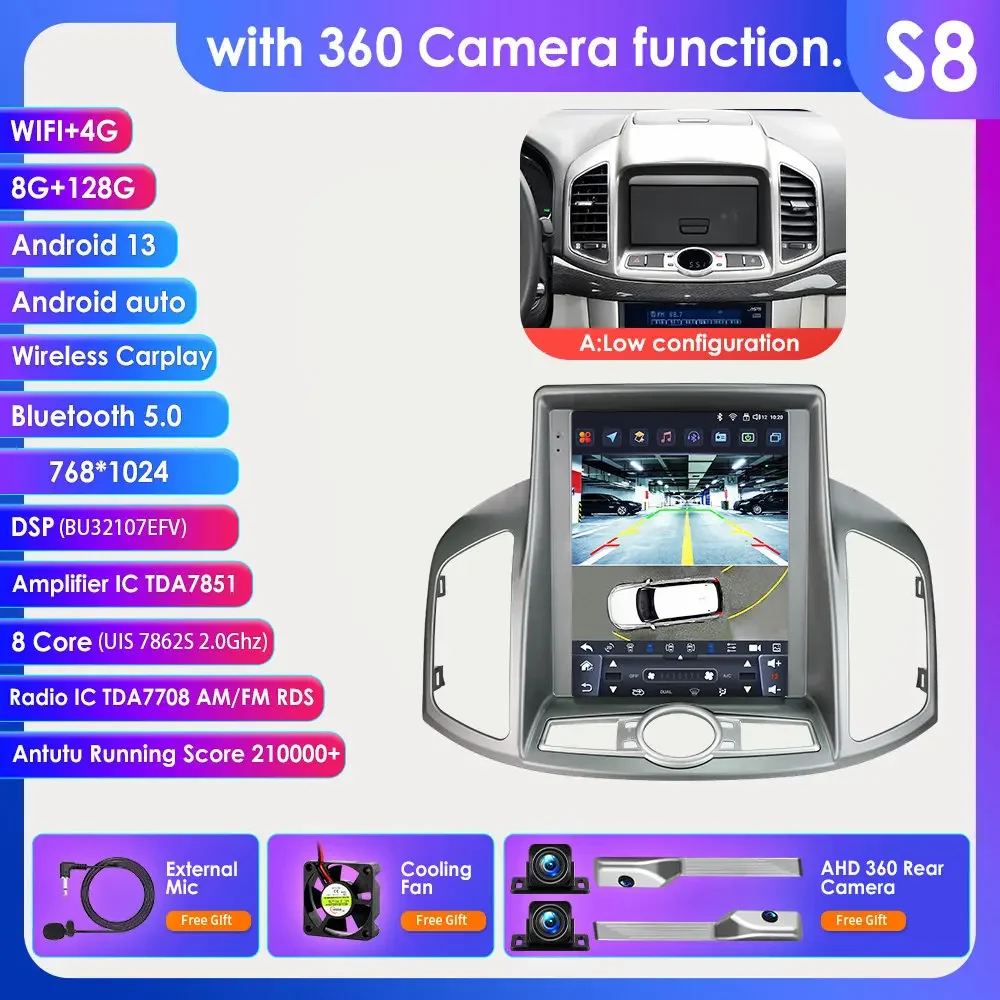 9,7 "360 Cam Android Auto автомобильная радиостанция для Chevrolet Captiva 2011-2017 Carplay мультимедийный видеоплеер 2din rds авторадио GPS стерео
9,7 "360 Cam Android Auto автомобильная радиостанция для Chevrolet Captiva 2011-2017 Carplay мультимедийный видеоплеер 2din rds авторадио GPS стерео