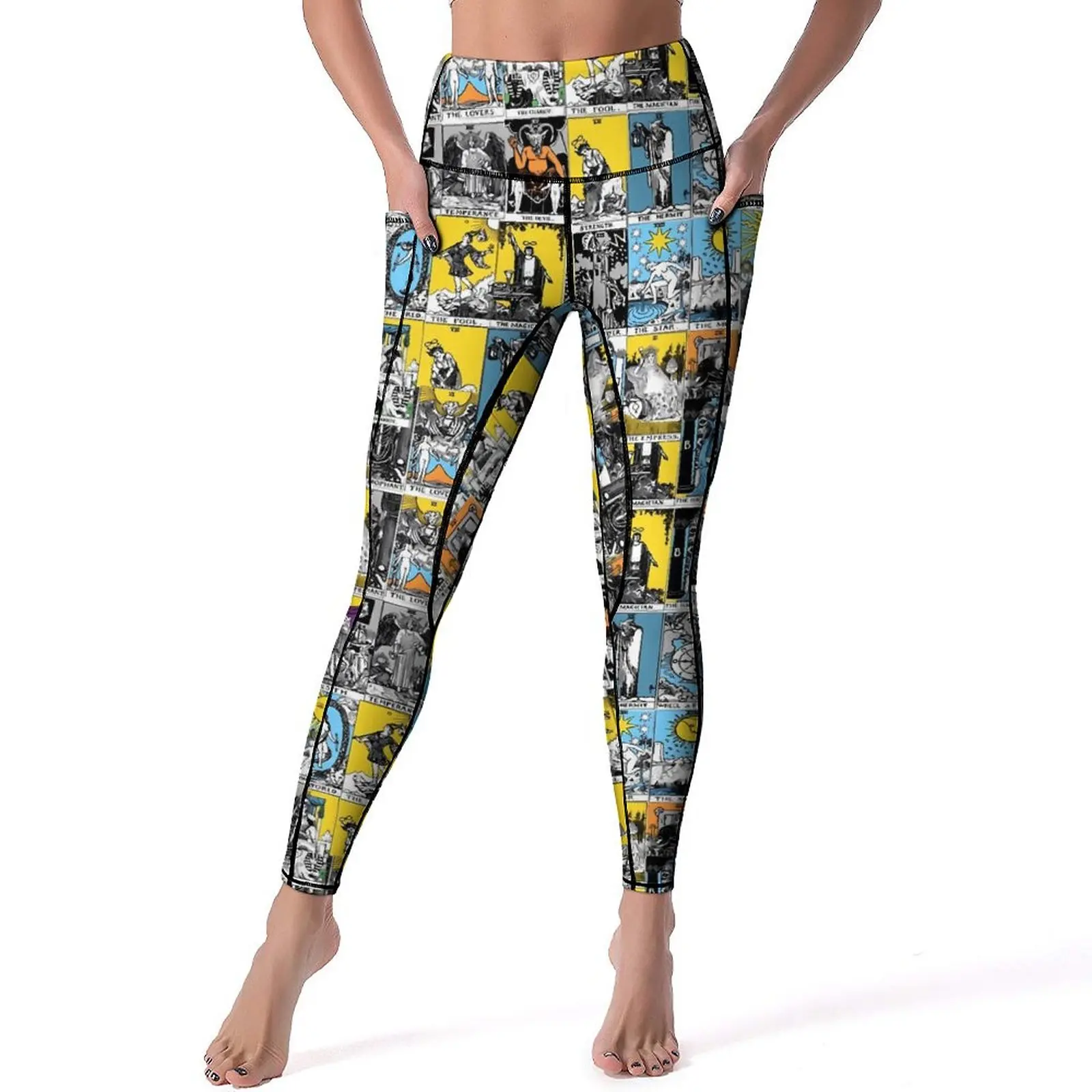 Tarot Print Leggings Sexy A Major Arcana High Waist Yoga Pants Breathable Stretchy Leggins Graphic Workout Gym Sport Legging
Tarot Print Leggings Sexy A Major Arcana High Waist Yoga Pants Breathable Stretchy Leggins Graphic Workout Gym Sport Legging