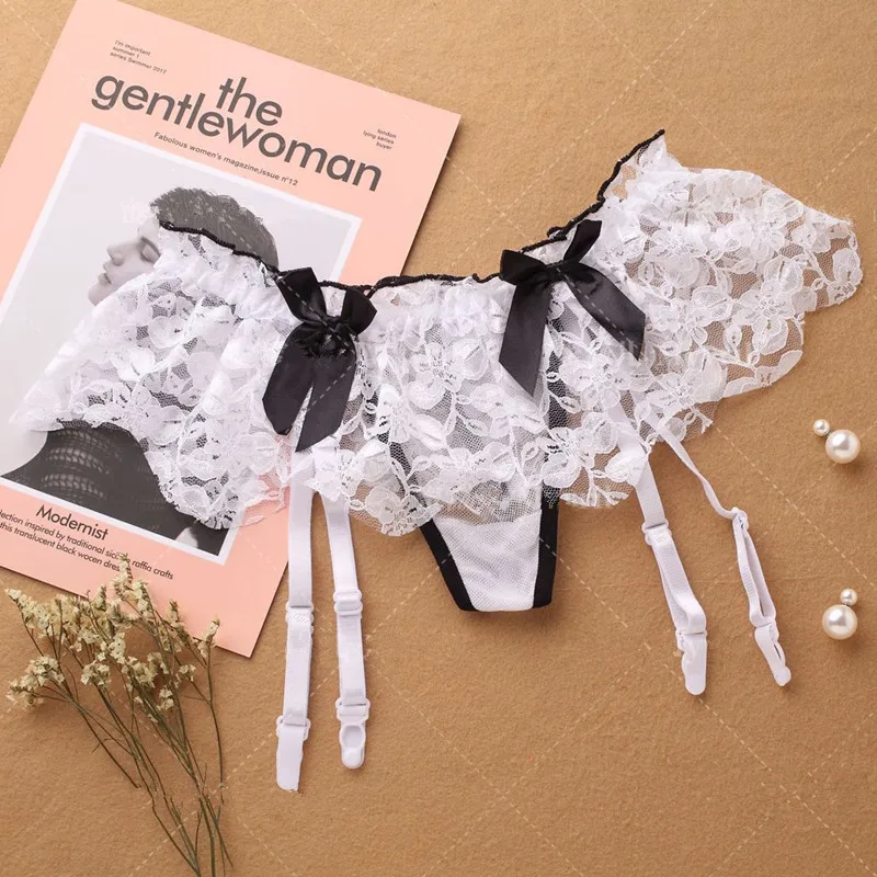 Lace Cute Bow Garter Belt Women Sexy Lingerie Underwear Exotic Wear Garters Hot Sale
Lace Cute Bow Garter Belt Women Sexy Lingerie Underwear Exotic Wear Garters Hot Sale