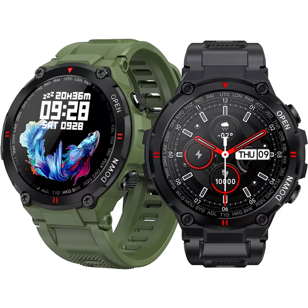 Smart Watch for Men Outdoor Waterproof Military Sport Wristwatch Heart Rate Monitor Pedometer Distance Calories Fitness Tracker
Smart Watch for Men Outdoor Waterproof Military Sport Wristwatch Heart Rate Monitor Pedometer Distance Calories Fitness Tracker