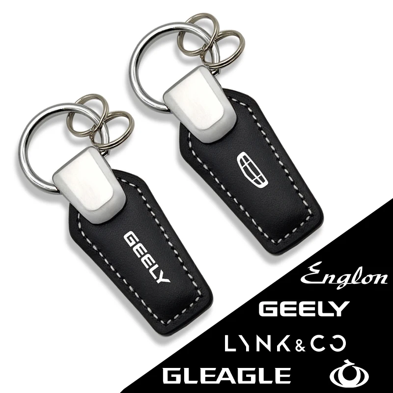 JKHNN Leather Car KeyChain Key Rings With Car Logo For Geely Atlas Boyue Coolray sx11X6 EX7 Emgrand X7 GC6 Car Acessories
JKHNN Leather Car KeyChain Key Rings With Car Logo For Geely Atlas Boyue Coolray sx11X6 EX7 Emgrand X7 GC6 Car Acessories