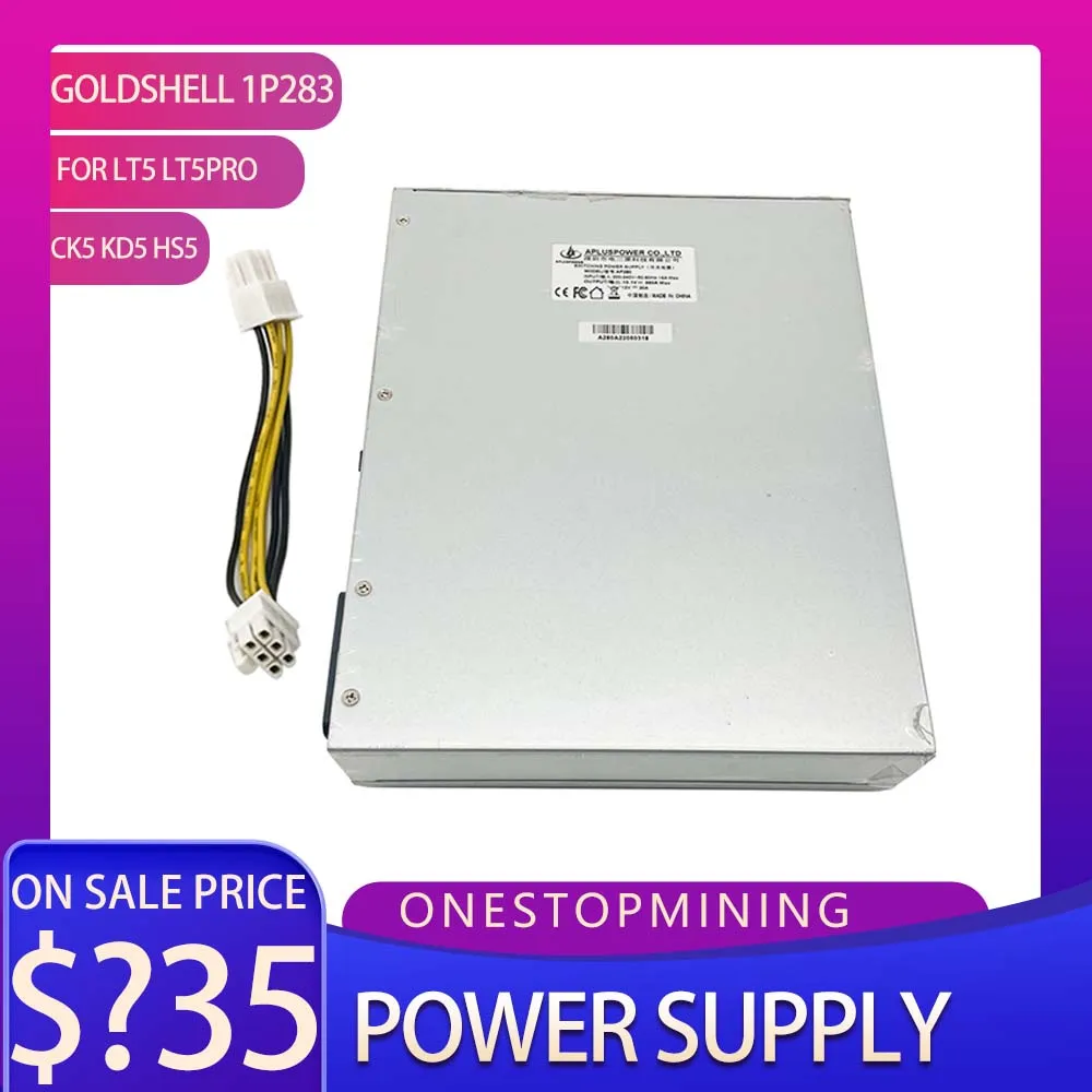 Original AP280 Power Supply For Goldshell LT5 LT5Pro CK5 KD5 HS5 3300W PSU Mining Miner Power Supply
Original AP280 Power Supply For Goldshell LT5 LT5Pro CK5 KD5 HS5 3300W PSU Mining Miner Power Supply