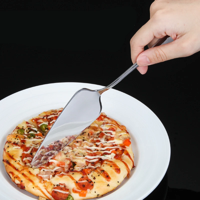 Household Stainless Steel Cake Knife Pizza Shovel Teeth Triangle Shovels Pastry Baking Tool Cheese Shovel Kitchen Accessories
Household Stainless Steel Cake Knife Pizza Shovel Teeth Triangle Shovels Pastry Baking Tool Cheese Shovel Kitchen Accessories
