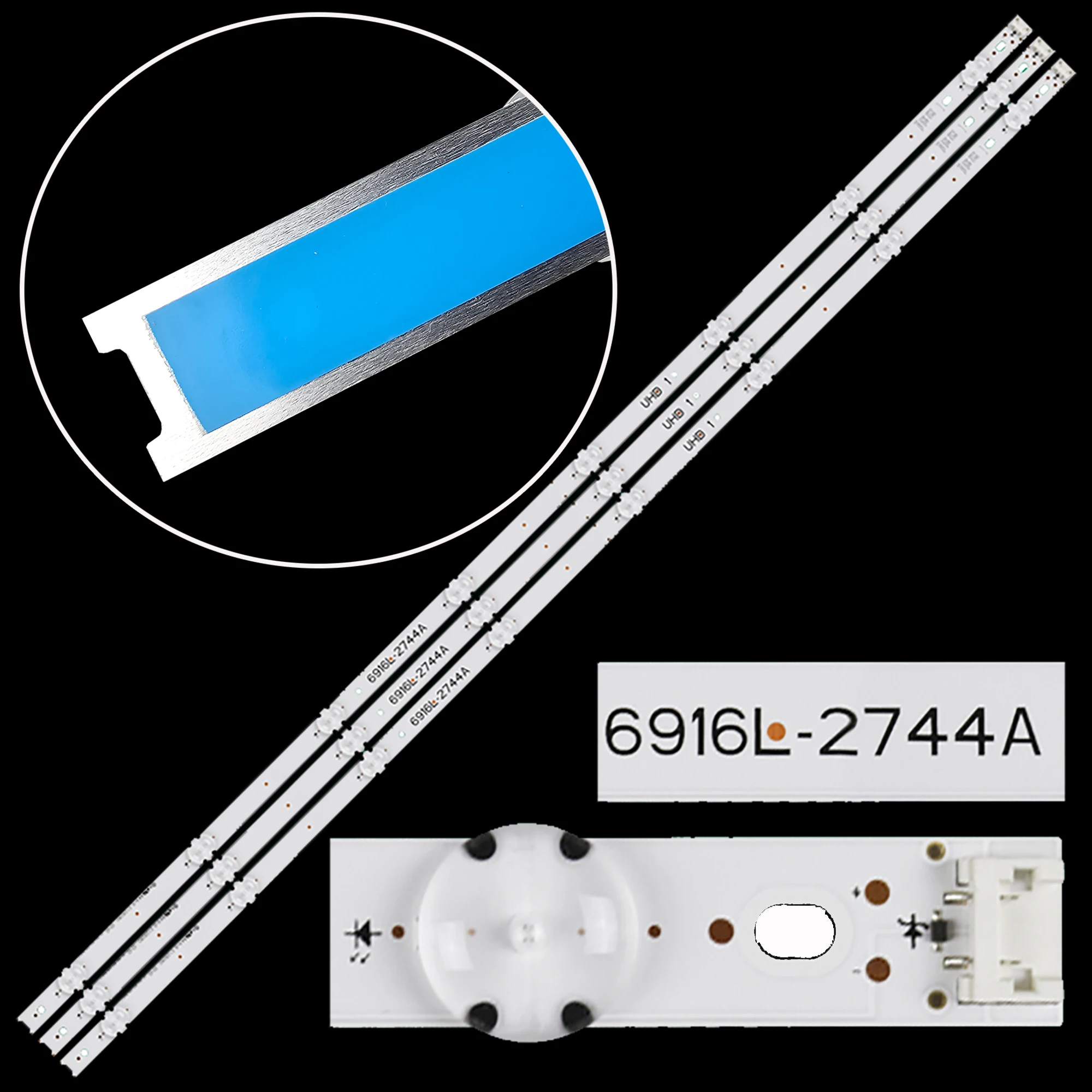 Светодиодная лента LISCN 8LED 850 мм для телевизора 43 дюйма
Светодиодная лента LISCN 8LED 850 мм для телевизора 43 дюйма