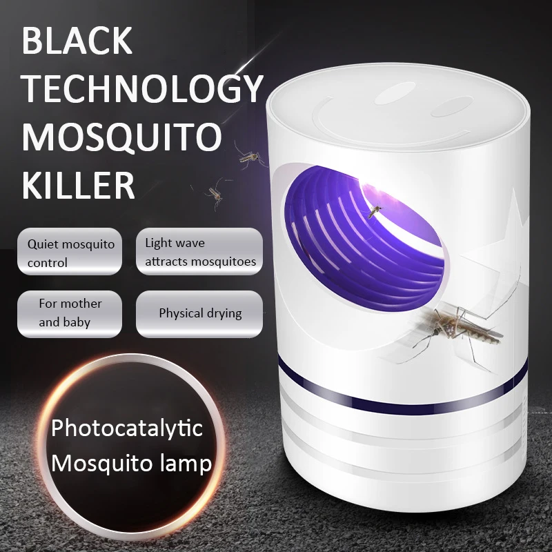 

Electric USB Mosquito Repellent Killer LED Ultraviolet Light Photocatalyst Trap Lamp Silent Killing Pest Repellents Pest Control
