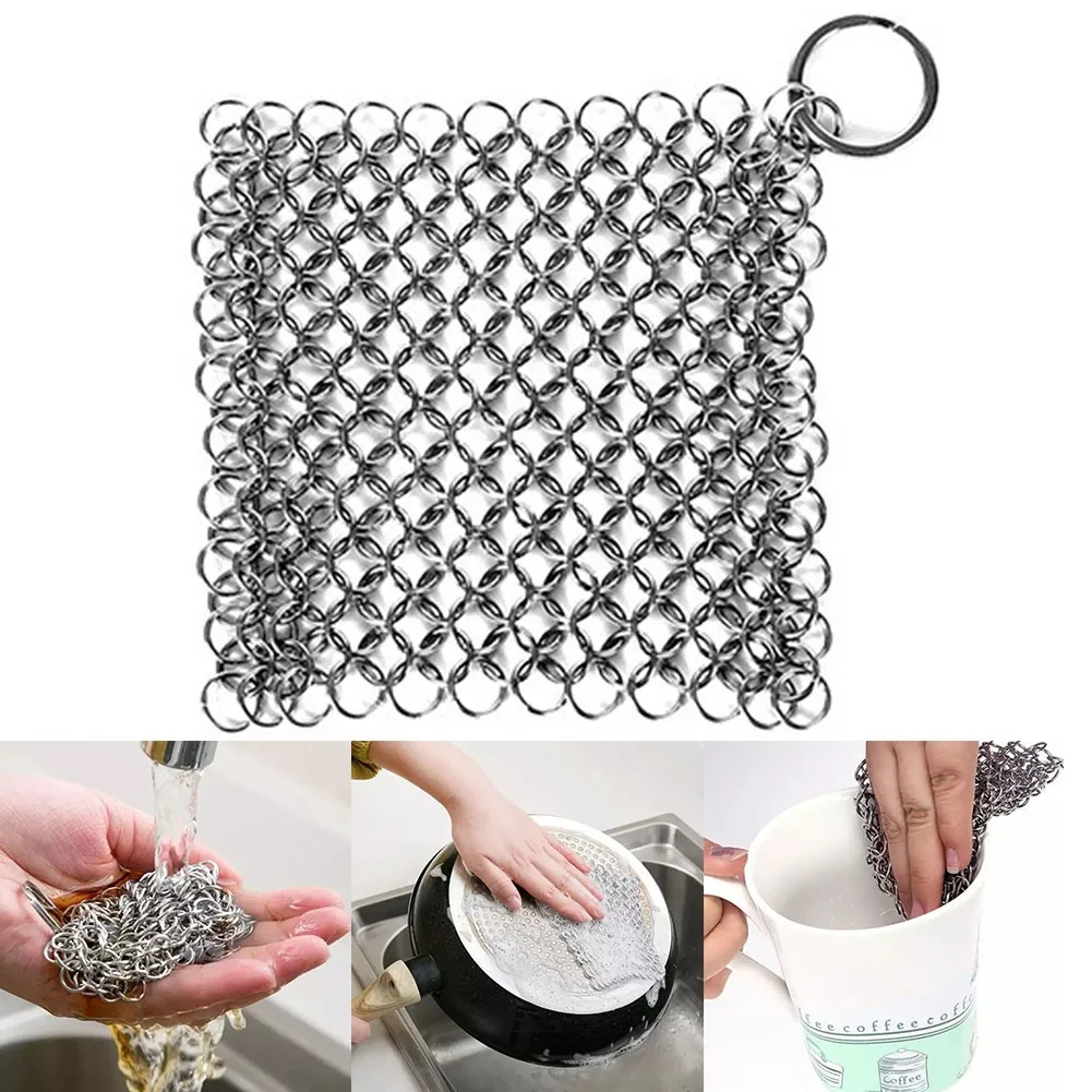 Stainless Steel Cleaning Pad Steel Wool Cleaning Pad Scrubber Kitchen Cleaning Supplies Washing Tools Accessories For Dishes Pot
Stainless Steel Cleaning Pad Steel Wool Cleaning Pad Scrubber Kitchen Cleaning Supplies Washing Tools Accessories For Dishes Pot