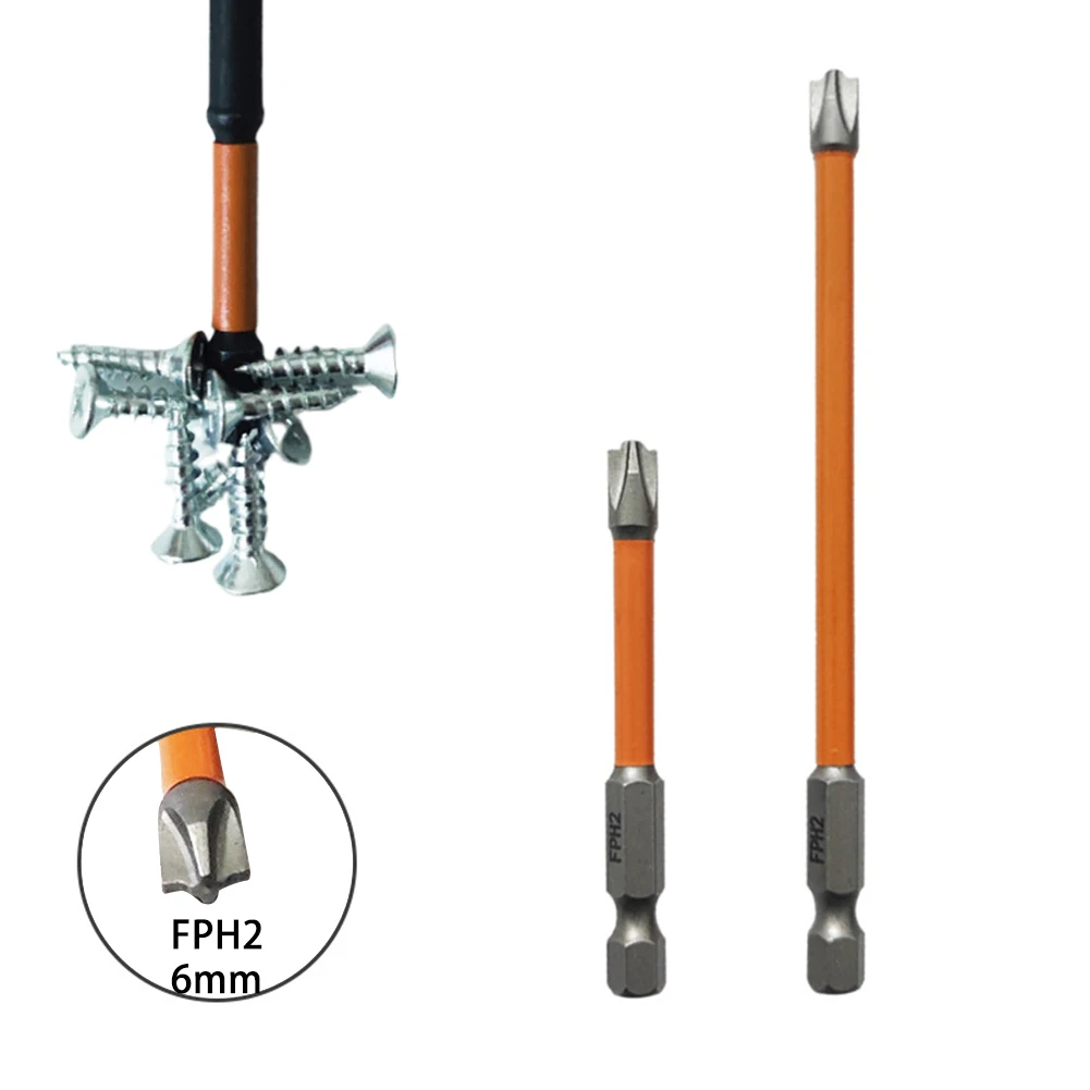 65mm 110mm Alloy Steel Magnetic Special Slotted Cross Screwdriver Bit For Electrician FPH2 For Socket Switch Circuit Breaker
65mm 110mm Alloy Steel Magnetic Special Slotted Cross Screwdriver Bit For Electrician FPH2 For Socket Switch Circuit Breaker