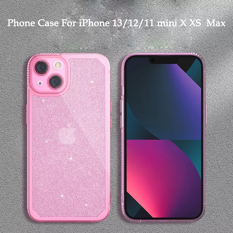 Shining Glitter Case Powder Bling For iPhone 13 Pro Max 11 XR XS Soft TPU Silicone Transparent Case For iPhone 13 Pro Max 11 XR 
Shining Glitter Case Powder Bling For iPhone 13 Pro Max 11 XR XS Soft TPU Silicone Transparent Case For iPhone 13 Pro Max 11 XR