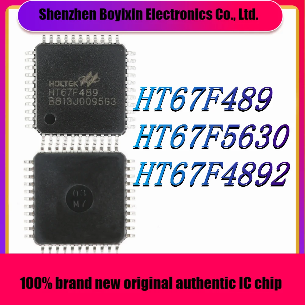 HT67F489 HT67F5630 HT67F4892 New Original Authentic (HOLTEK) Microcontroller (MCU/MPU/SOC)
HT67F489 HT67F5630 HT67F4892 New Original Authentic (HOLTEK) Microcontroller (MCU/MPU/SOC)