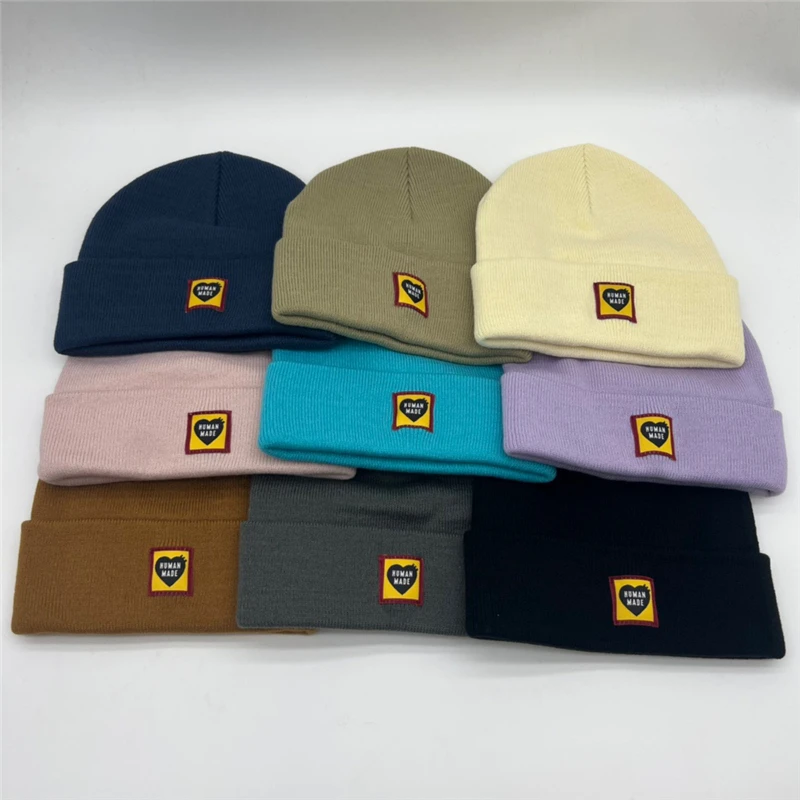 Human Made Beanies Men Women Heart Letter Logo Human Made Knitted Hat 2022fw Warm Cap
Human Made Beanies Men Women Heart Letter Logo Human Made Knitted Hat 2022fw Warm Cap