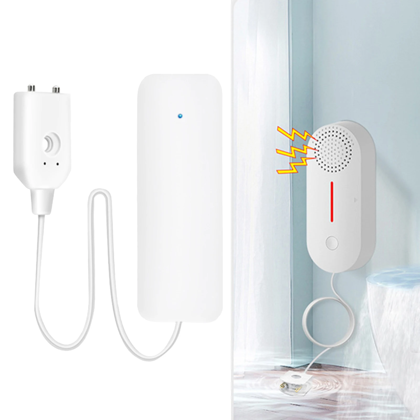 Tuya Smart Home Wifi Water Leakage Immersion Sensor Detector APP Alarm Timing Security Protection Via Smart Life
Tuya Smart Home Wifi Water Leakage Immersion Sensor Detector APP Alarm Timing Security Protection Via Smart Life