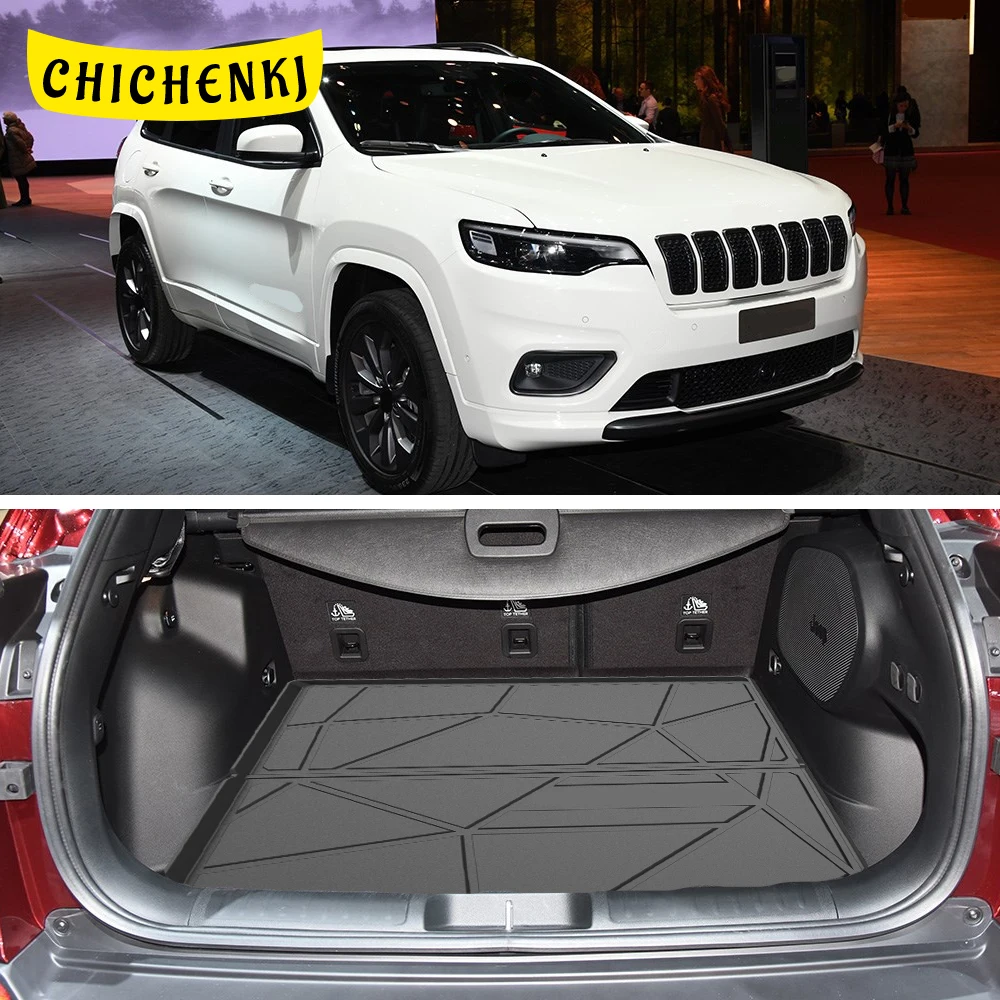 Нескользящие Коврики для багажника Jeep Cherokee 2014-2020, всесезонные, из ТПЭ, водонепроницаемые коврики для багажника
Нескользящие Коврики для багажника Jeep Cherokee 2014-2020, всесезонные, из ТПЭ, водонепроницаемые коврики для багажника