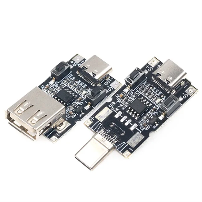 100W 5A USB Type-C QC Decoy Trigger Board 5V 9V 12V 15V 20V Output PD 2.0 3.0 Trigger Adapter Cable Connection Polling Detector
100W 5A USB Type-C QC Decoy Trigger Board 5V 9V 12V 15V 20V Output PD 2.0 3.0 Trigger Adapter Cable Connection Polling Detector