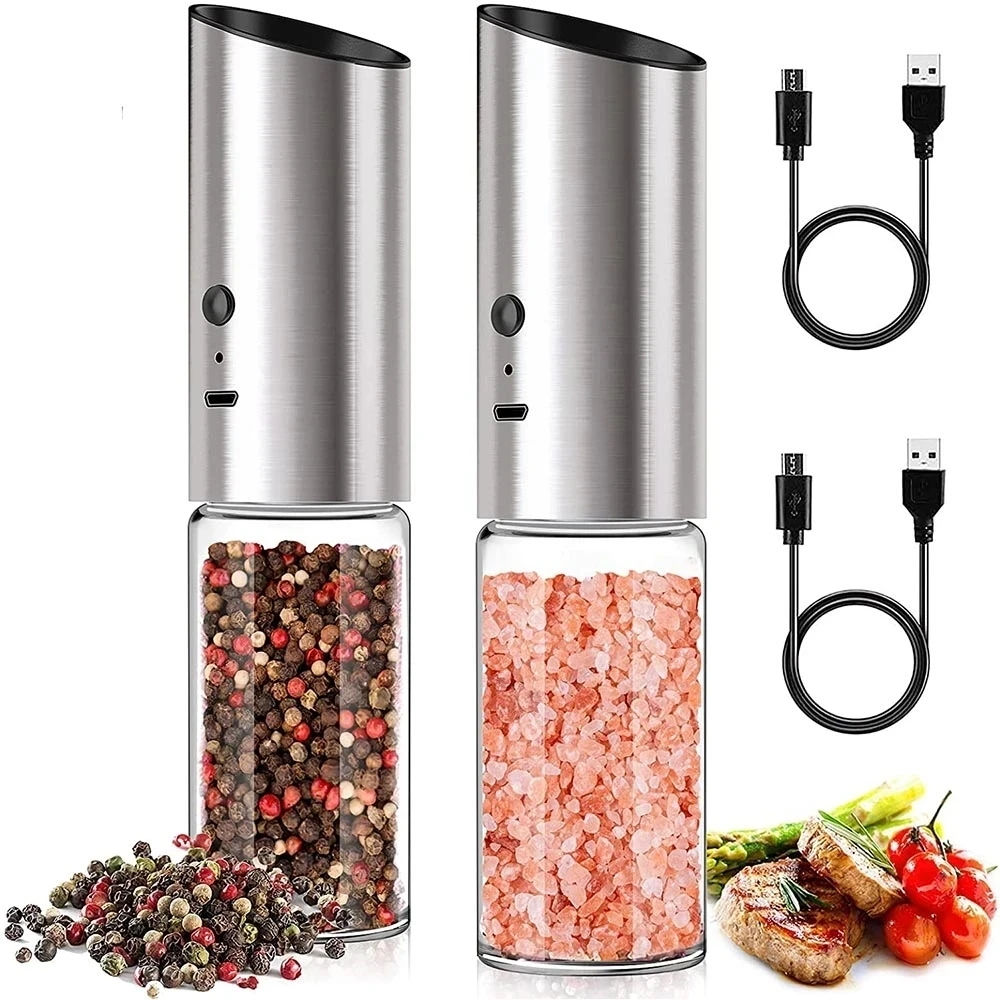 Xiaomi Electric Salt and Pepper Grinder USB Rechargeable Eletric Pepper Mill Shakers Automatic Spice Steel Machine Kitchen Tool
Xiaomi Electric Salt and Pepper Grinder USB Rechargeable Eletric Pepper Mill Shakers Automatic Spice Steel Machine Kitchen Tool