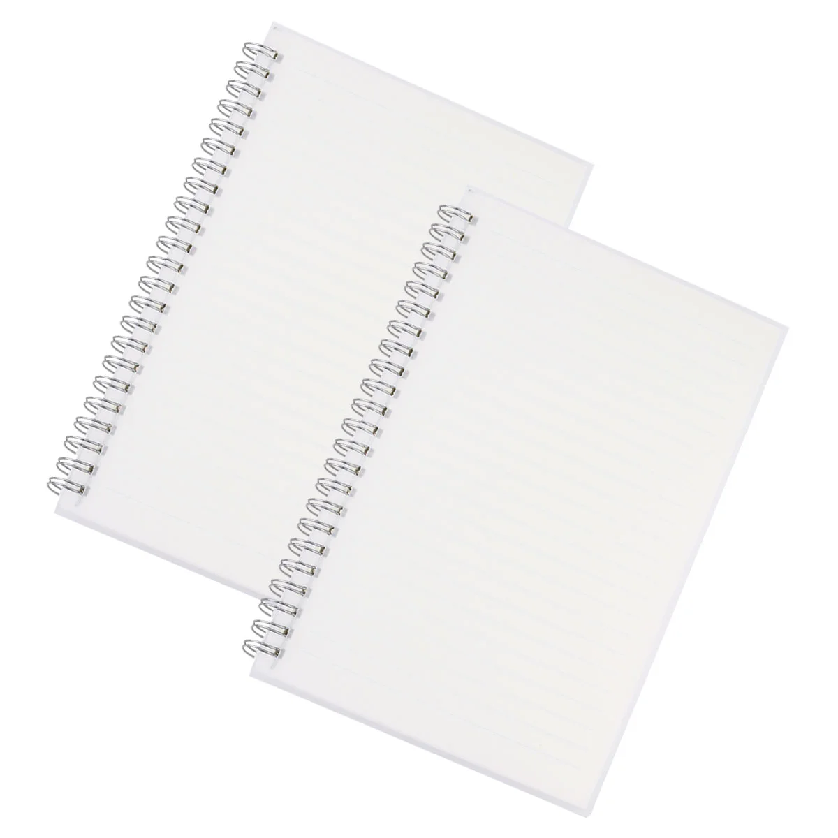 2Pcs Minimalist Spiral Notebook Dull Polish Coil Notebook Transparent Notepad
2Pcs Minimalist Spiral Notebook Dull Polish Coil Notebook Transparent Notepad