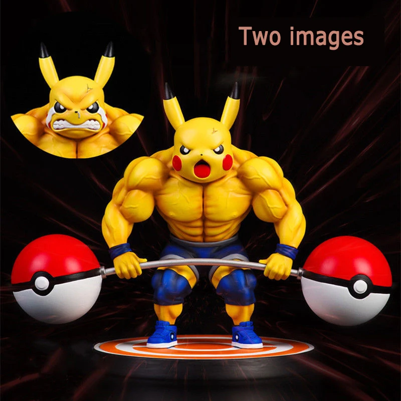 Pokemon Muscle Pikachu Anime Action Figure Model Doll Gift Charmander Figures Figurine Toy for Children Kid Birthday Gift Decor
Pokemon Muscle Pikachu Anime Action Figure Model Doll Gift Charmander Figures Figurine Toy for Children Kid Birthday Gift Decor