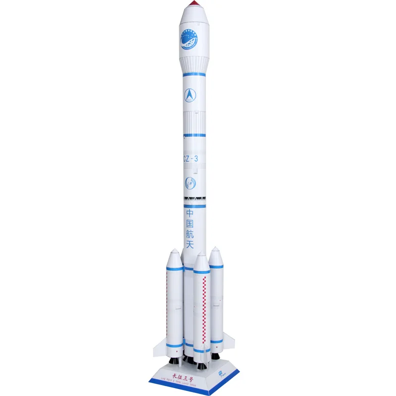 3D Paper Model Long March 3 Rocket Puzzle Student Manual DIY Origami Class Aerospace Science and Technology Toy
3D Paper Model Long March 3 Rocket Puzzle Student Manual DIY Origami Class Aerospace Science and Technology Toy