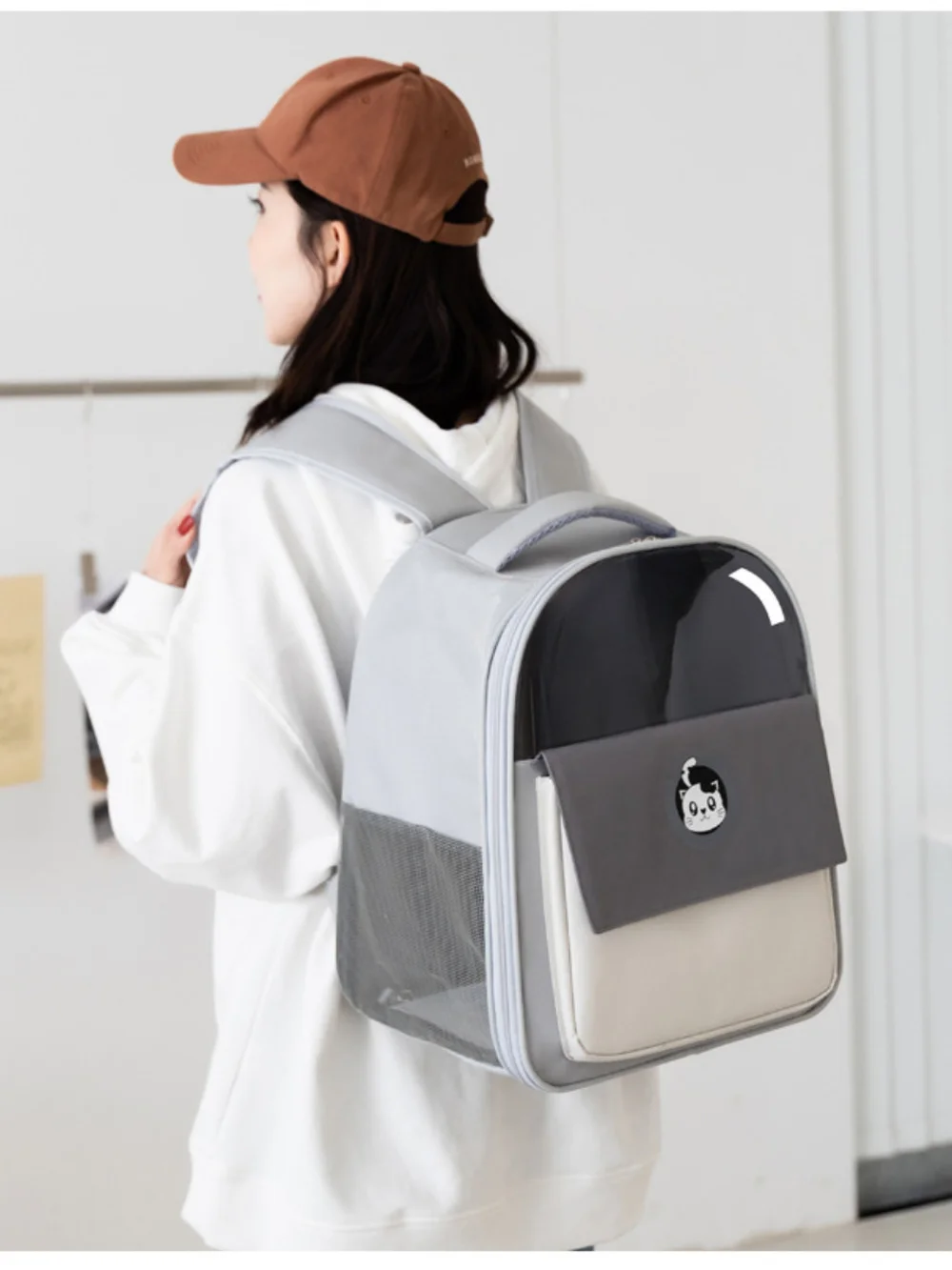 Chats Cute Bag Goods for Cats Travel Basket Transparent Backpack to Transport Dogs Pet Accessories Transporter Cat Supplies Bags
Chats Cute Bag Goods for Cats Travel Basket Transparent Backpack to Transport Dogs Pet Accessories Transporter Cat Supplies Bags