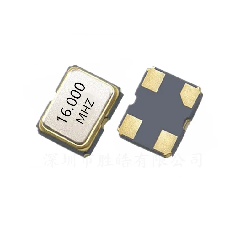 

(10PCS) SMD Active Crystal Oscillator 3.2X2.5 3225 16MHZ 4P SMD