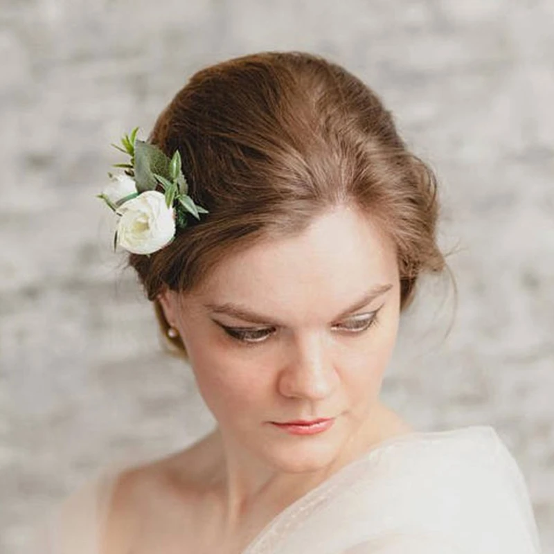 Women Girl Hair Clip Barrette Bridal Flower Hairpin Comb Wedding Party Ornaments 264E
Women Girl Hair Clip Barrette Bridal Flower Hairpin Comb Wedding Party Ornaments 264E