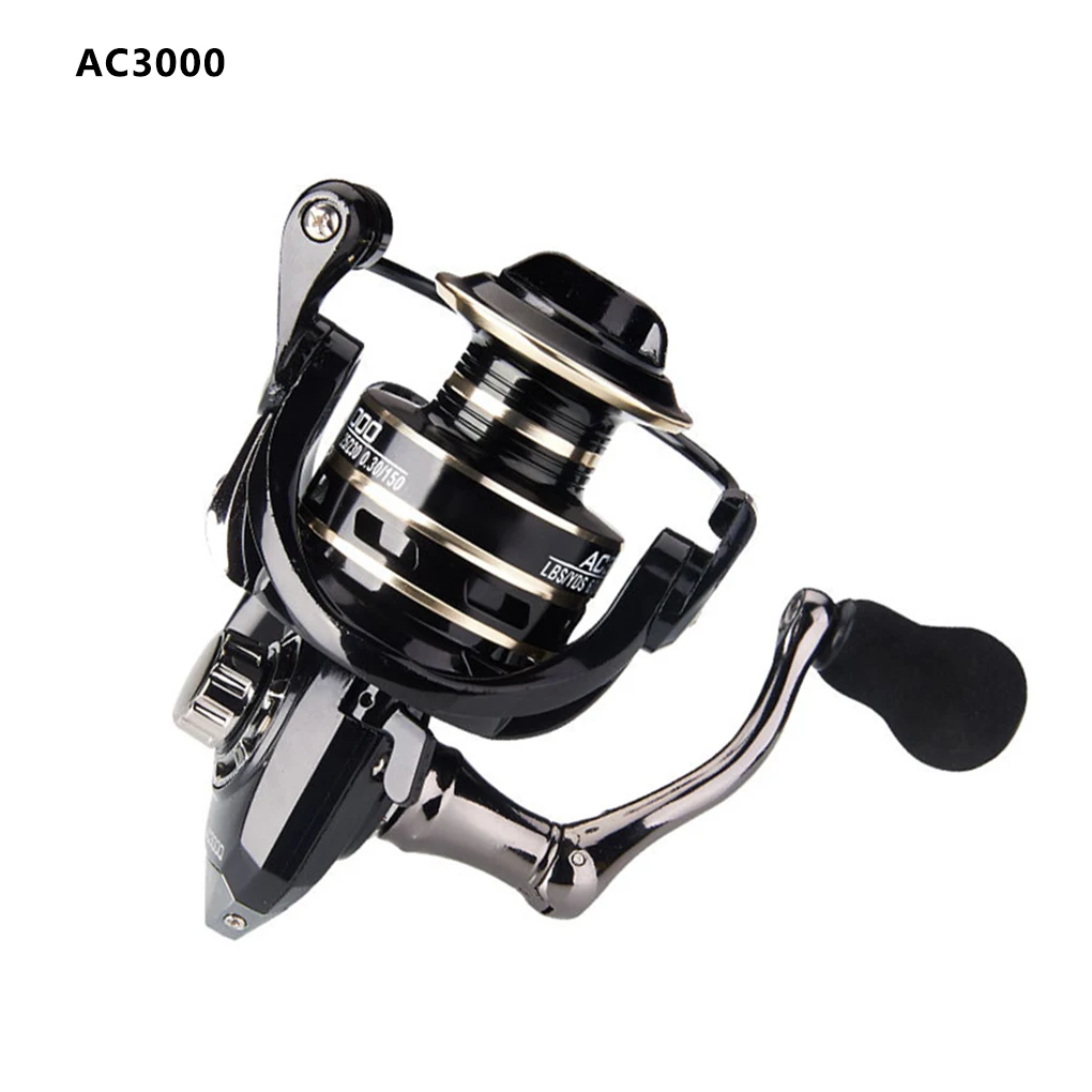 Fishing Reel Spinning Ultra Light Fishing Spool Metal Freshwater Saltwater Ball Bearing Reel Tackle AC4000
Fishing Reel Spinning Ultra Light Fishing Spool Metal Freshwater Saltwater Ball Bearing Reel Tackle AC4000