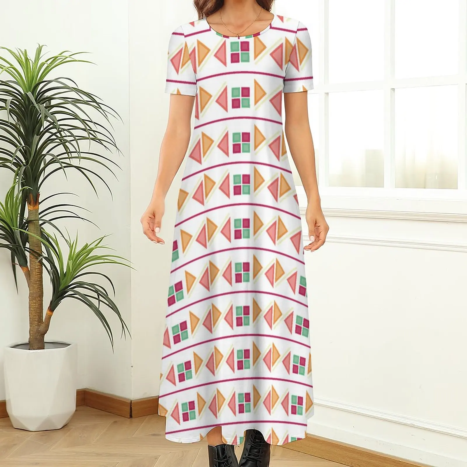 2023 Vintage Women's Short Sleeve Printing Floral Long Dress Round Neck Birthday Party Wedding Ladies Outfits
2023 Vintage Women's Short Sleeve Printing Floral Long Dress Round Neck Birthday Party Wedding Ladies Outfits